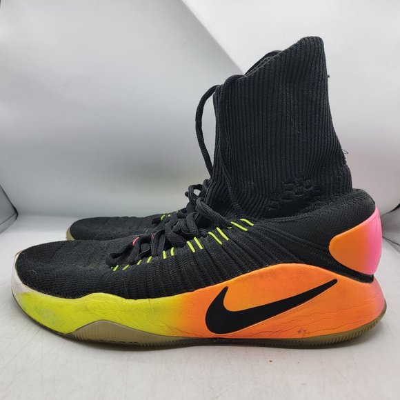 Nike Hyperdunk 2016 Flyknit Unlimited Mens 7 Multicolor Sneaker Shoes BasketBall main image 9